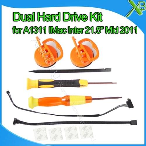 Brand new for A1311 IMac Inter 21.5" Mid 2011 Dual Hard Drive Cable/Kit 593-1296 922-9862