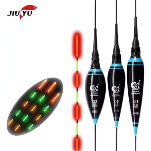1Pc Night Fishing Float Light Great Buoyance Glowing Luminous Float Carp Bobbers Electronic Fishing Accessories glow in the dark