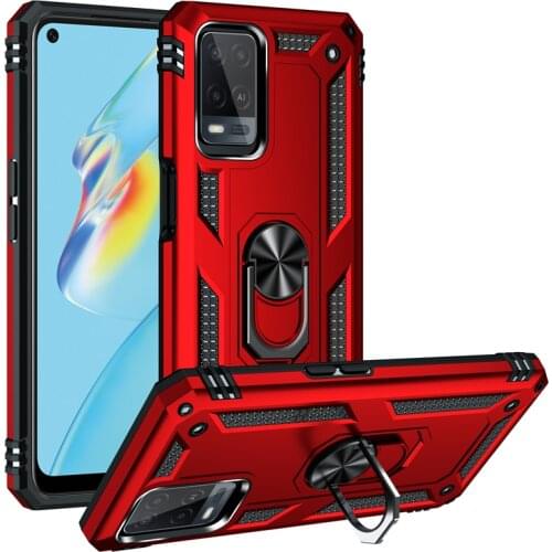 Kickstand Best Protection Anti-scratch Hard Case for OPPO A15 A52 A53 A54 4G A72 A74 A94 Realme C21 F19 Pro Reno5 F Funda
