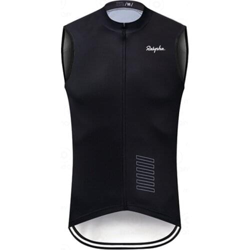 2021 New bicycle rapha wind vest cycling jersey sleeveless MTB mens lightweight windproof wear breathable vests ciclismo hombre