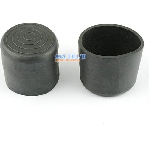 12 Pieces 38mm Round Rubber Furniture Chair Table Leg Cover Floor Protector