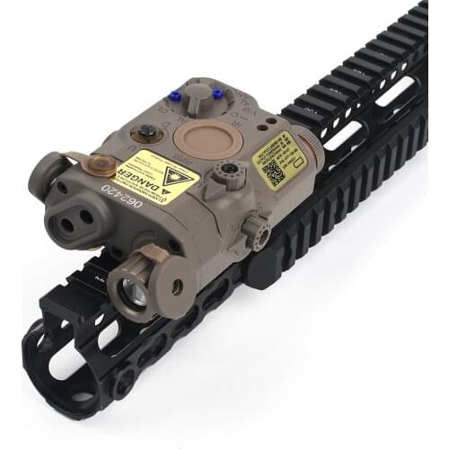 Airsoft LA-5C PEQ15 Battery Box Green Laser Sight Tactical LA5C PEQ 15 White Scout Light Outdoor Hunting Armas Weapon Flashlight