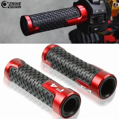 Motorcycle HandleBar Grips CNC Aluminium Non-Slip 7/8 22mm Handle Bars For MV Agusta F4 1000 04-07 F4750 98-03 F4 RR/F4 RC 11-16