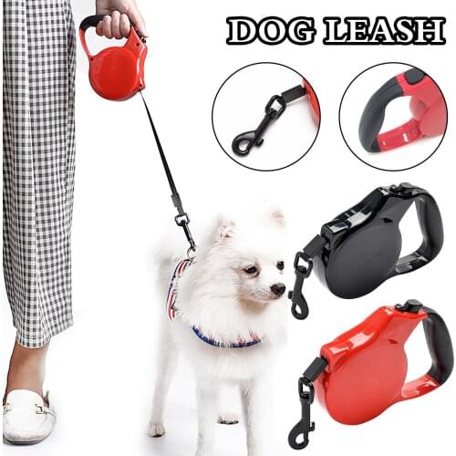 Automatic Telescopic Traction Rope for Pet Dog Nylon Belt Extendable Rope Leash Long Retractable Dogs Cat Lead Tape 3 Meters