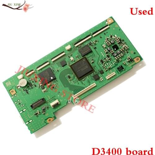 Used Original Test package is good motherboard / mainboard For Nikon D3400 Main Board PCB Replacement Repair Part