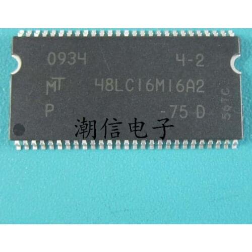 Free shipping new%100 new%100 MT48LC16M16A2P-75D TSSOP-54