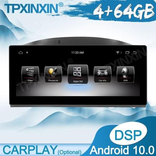 Wireless Carplay 4GB+64GB For Volvo S80/V70 2012-2015 Unit Multimedia Player Auto Radio Tape Recorder GPS Navigation DSP IPS