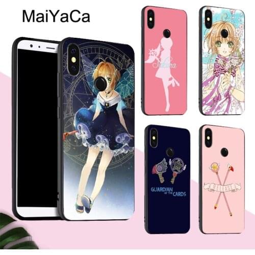 MaiYaCa Magical Girls Sakura Syaoran Case For POCO X3 F2 Pro Case For Redmi Note 8 Pro 8T 7 9 9S 9A 9C For Mi Note 10 Lite A3