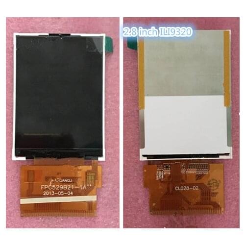 CPT 2.8 inch 37PIN TFT LCD Screen (No Touch) ILI9320 Drive IC 240*RGB*320 8/16Bit MCU Parallel Interface