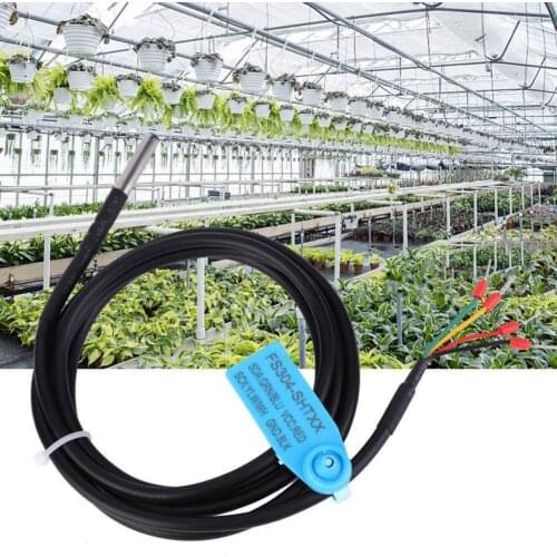 Soil Temperature Humidity Sensor SHT10 SHT20 sht30 Sensor Probe Agricultural Soil Moisture Sensor Dustproof Sensor Shell Case