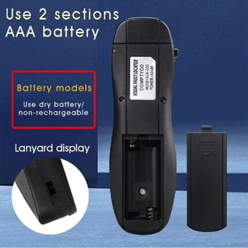 AUA5G-50G 1mW/10/20/30mW/ 50mW VFL Red Laser Light Fiber Optic CableTester Visual Fault Locator Checker Grandway SC/FC/ST Free