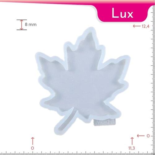 Mold-it Lux Single Leaf Silicone Mold Epoxy Resin Mold Diy Silicone Making Molds Mould Crystal Craft UV Frame Plate