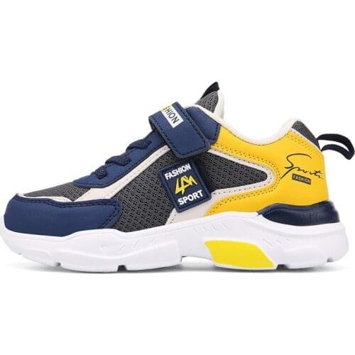 Children Shoes Boys Running Sneakers Mesh Breathable Kids Shoes Sports Casual Fashion Soft Student Trainer Outdoor Spring Autumn