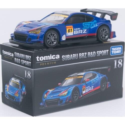 Takara Tomy Tomica Premium #18 Subaru BRZ R&D Sport 1/60 Scale Diecast Car Model New in Box