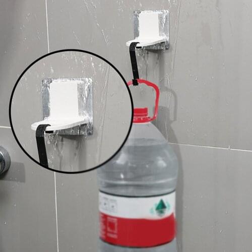 1PC Hanging Bracket Nail-free Installation Suction Cup Rack Shower Gel Shampoo Soap Liquid Wall Mount Holder Bathroom Shelf