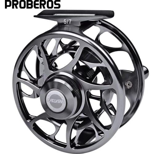 2021 New 3+1 BB Fly Fishing Wheel 5/7 7/9 9/10 WT Fly Fishing Reel CNC Machine Cut Large Arbor Die Casting Aluminum Fly Reel