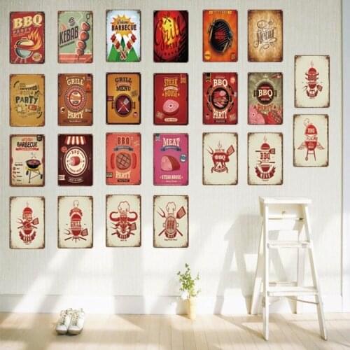 Food Eggs Sign Metal Tin Sign Plaque Metal Wall Decor for Barbecue Bar Pub Kitchen Party Zone Vintage Metal Signs Iron Painting