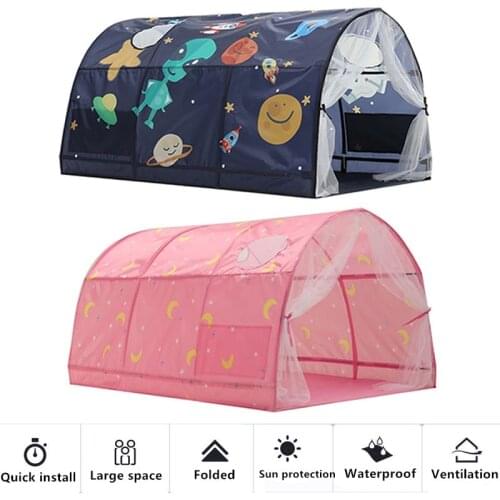 Portable Kids Space Toys Play House For Kids Folding Small House Tent House Ball Pit Pool Tent Bed Tent Girls Boy Room Decor