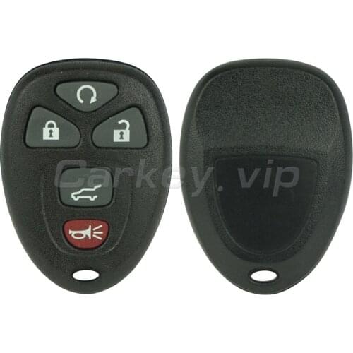 Remotekey OUC60270 Remote car key fob 315mhz 5 button for GMC Acadia Yukon for Cadillac for Chevrolet Tahoe 2007 - 2011