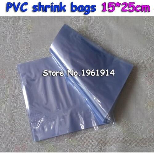 Pvc hot shrink bag 15x25cm 200PCS