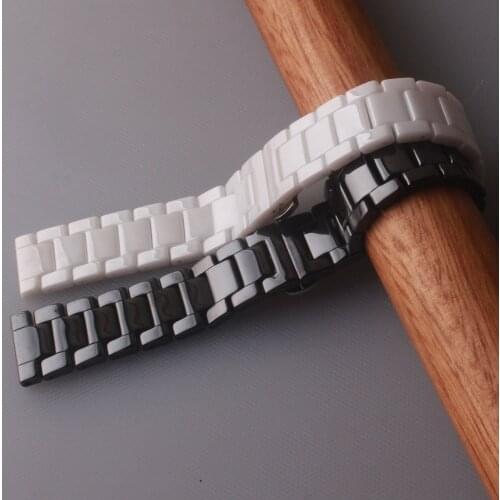 20mm 22mm Ceramic bands for Samsung Galaxy watches 46mm strap Gear S3 Frontier watchband Bracelet Huawei watch GT 2 strap 46 GT2