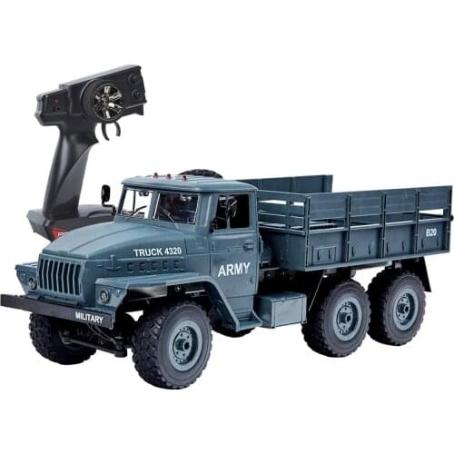 YY2003 2.4G 1:12 Military Truck Off Road RC Car Crawler Toys Army Truck Six-wheel Drive Full Proportion RC Models For Kids Gift