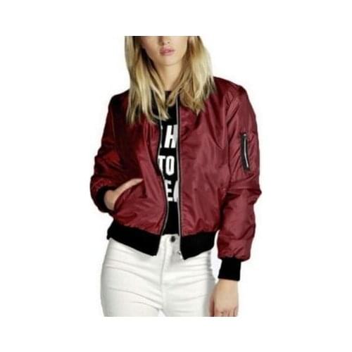30pcs/lot punk style woman short baseball cap female windbreaker winter coat with pocket