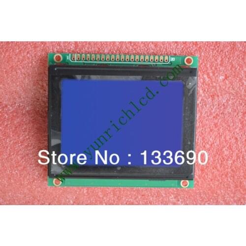 128*64 12864 128X64 Graphic Dot LCD Modules Blue White LCD KS0108/KS0107 Industrial grade