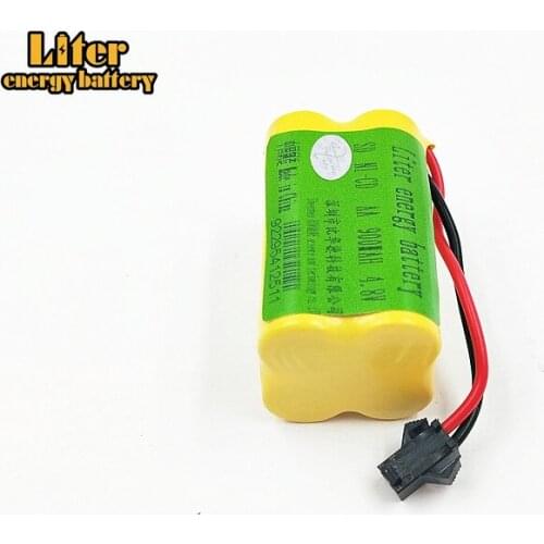 4.8v 900mah Rechargeable Ni-Cd AA 4.8v bateria 4.8v nicd ni cd battery pack 4.8v 900mah for RC boat model car toy