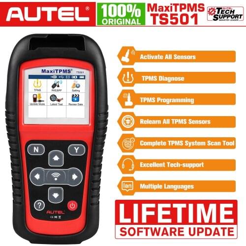 Autel MaxiTPMS TS501 TPMS Service OBD2 Scanner Car Diagnostic Tool Auto Car Scanner Diagnostics OBDII Code Reader