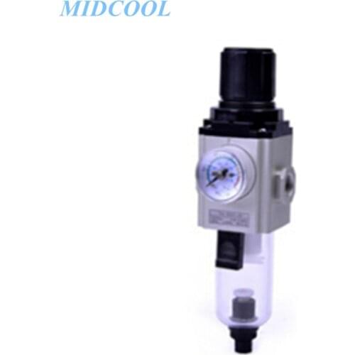 Preparation Unit GT Series GTFR200 Series Filter & Regulator Short PC Bowl Type GTFR20006 1/8" GTFR20008 1/4"