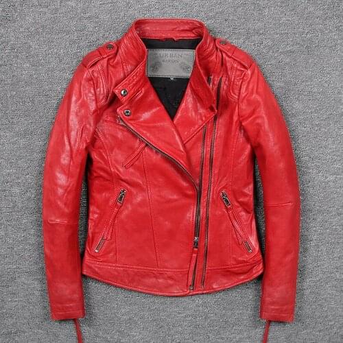 DAYDAYFASHION Women's Red Jackets