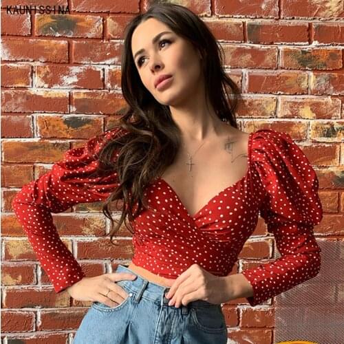 KAUNISSINA Fashion Blouses