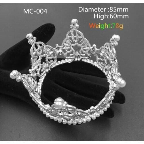 Girls Small Crowns Rhinestone Tiaras Bride Princess Crown Childrens Gifts Wedding Accessories MC-004