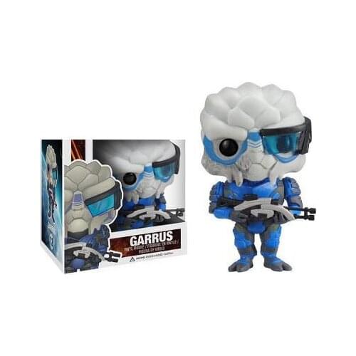 Mass Effect Garrus 12# PVC Action Figure Collectible Model toys