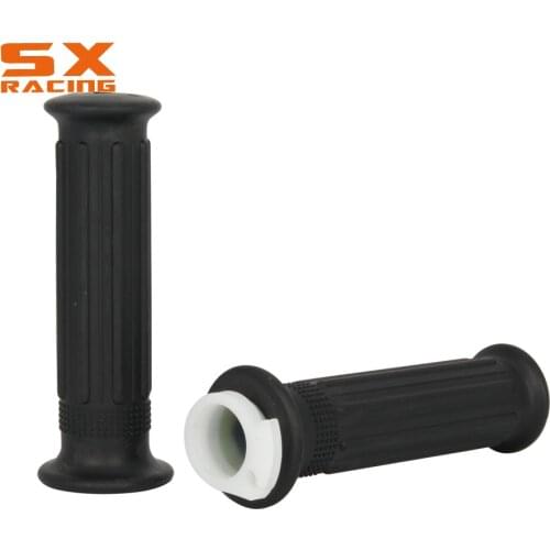 Motorcycle Throttle Grips W/ Tube Sleeve For YAMAHA PEEWEE PW80 PW-80 PW 80
