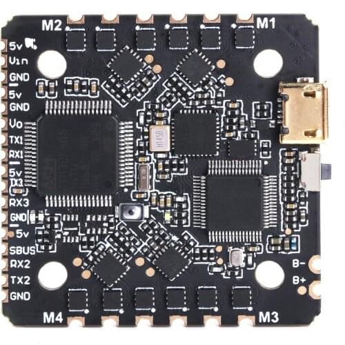 NameLessRC Super AIO MPU6000 F405 Fligh Controller BLHELIS 15A 4in1 ESC 720P DVR 1S 25.5X25.2mm for RC FPV Toothpick Cinewhoop