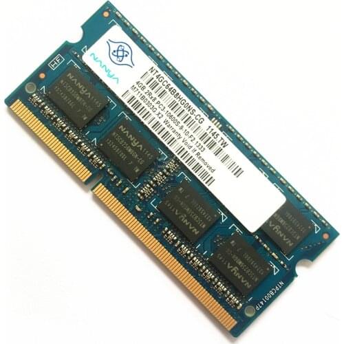 Nanya DDR3 RAMS 4GB 2RX8 1333MHz PC3-10600S 204pin laptop memory