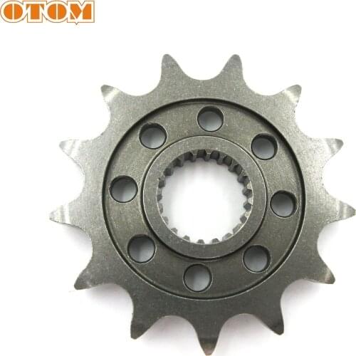 OTOM Motorcycle 13T Front Small Sprocket Forged Lightweight Design For KAWASAKI KX250F KX450F Off-Road Motocross Accessories
