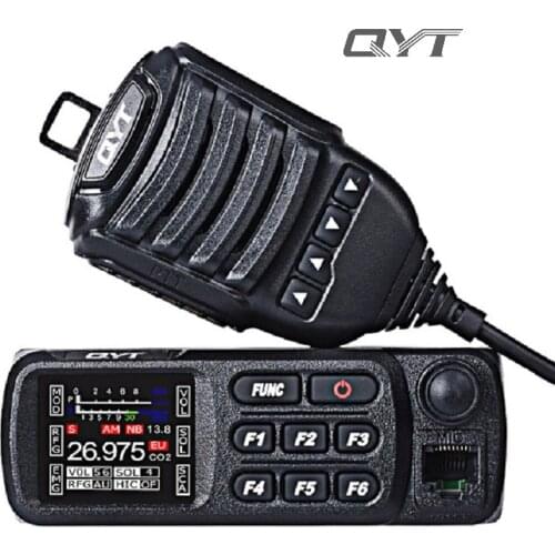 QYT CB-27 AM FM Citizen Band Multi-Norms CB Mobile Radio 12/24V 26.965-27.405MHz Mobile radio Transmitter