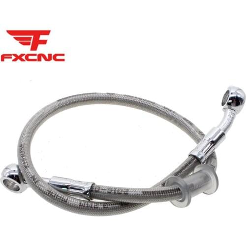 39cm 45cm 50cm 60cm 70cm 80cm 90cm 100cm 200cm Stainless Steel Iron Motorcycle Brake Oil Hose Line Hydraulic Banjo Hose