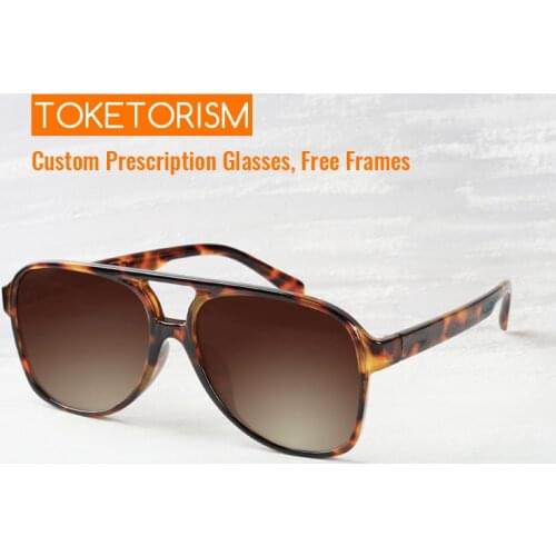 Toketorism Big Sunglasses Oversized Vintage Men Women Sun Glasses Fashion Shades Oculos 2203
