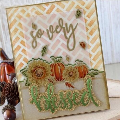 Herringbone Shape Stencil for DIY Scrapbooking Album DIY Paper Card Craft Fun Plastic Templates Decoation New 6x6 inch