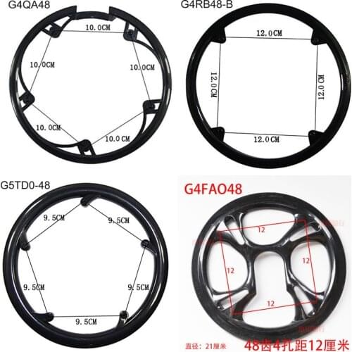 Bicycle Cycling Crankset Protector Cover Chainring Crank chain wheel guard Bike chainwheel Protective Cover Sprocket Protection