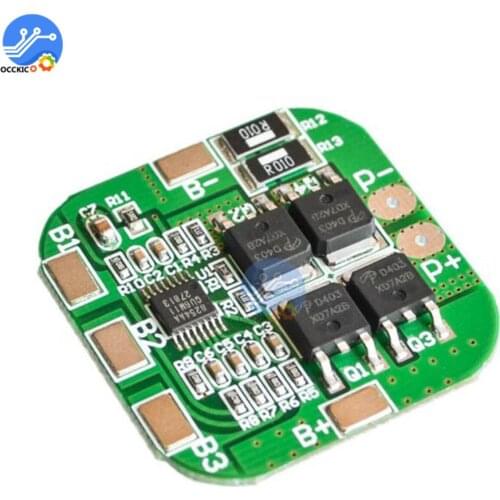 Bms 4S Li-ion Battery Protection Board 14.8V/16.8V 20A for Lithium LicoO2 Limn2O4 18650 LI Battery Balancer Module