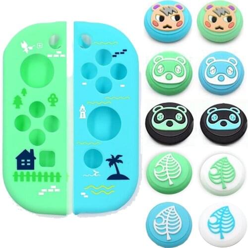 Thumb Stick Grip Protective Cap Joystick Cover Protector Skin For Switch NS Joy-Con Nintend Joycon Controller Silicone Soft Case