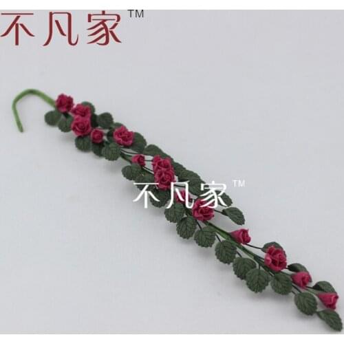 1/12 SCALE MINIATURE FURNITURE WELL MADE BEAUTIFUL MINI FLOWER FOR DOLLHOUSE