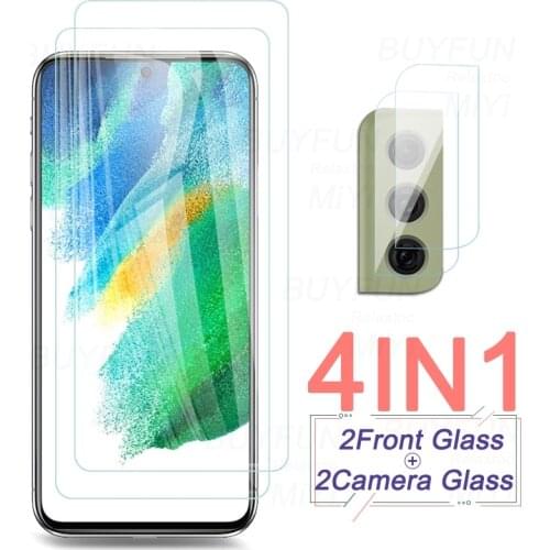 1to4 Camera Protective Glass For Samsung Galaxy S 21 Fe S21fe S21 Faith Fan Edition S21 Fe 5g Screen Protectors Film Guard Cover