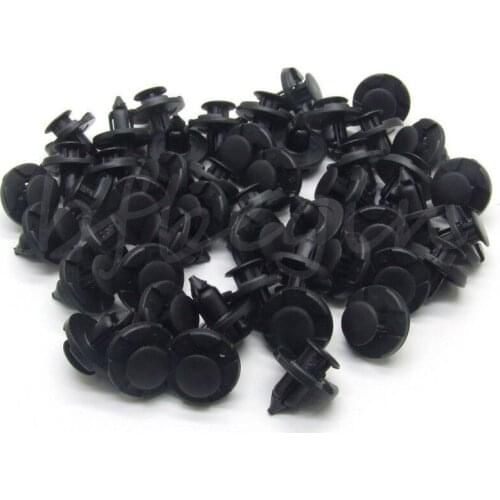 50Pcs Bumper Push Type Clips Retainer Fastener 01553-09321 for