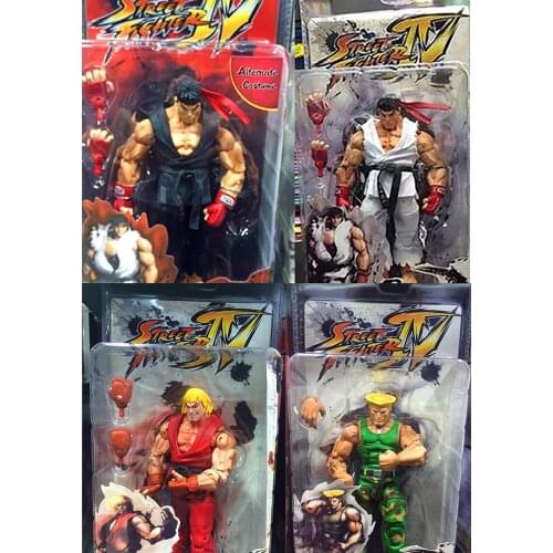 7inch NECA Ken Guile Hoshi Ryu PVC Action Figure Toy Doll Christmas Gift
